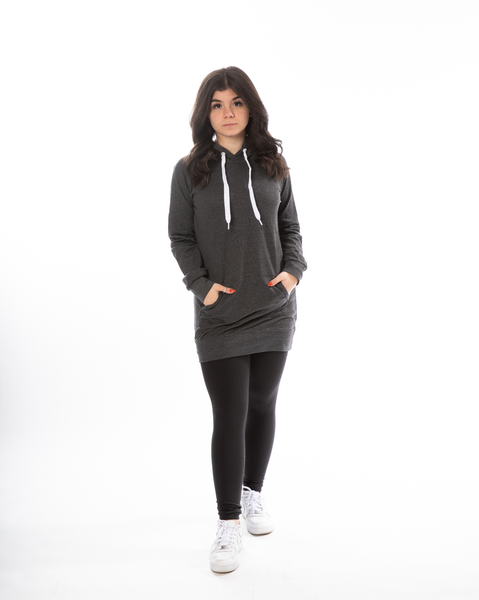 Ladies Tunic Hoodie