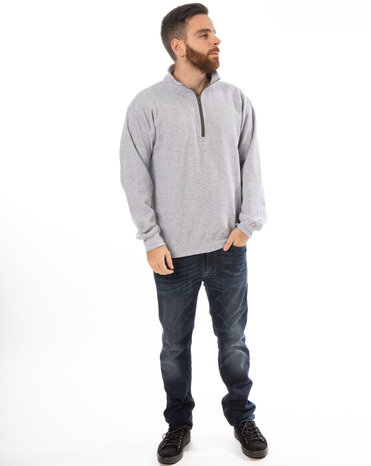 Men's 1/2 Zip Sweatshirt